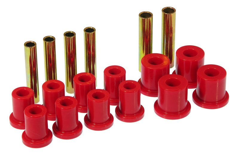 Prothane 71-87 GM K10-30 4wd Front Spring Bushings - Red Prothane 71-87 GM K10-30 4wd Front Spring Bushings - Red