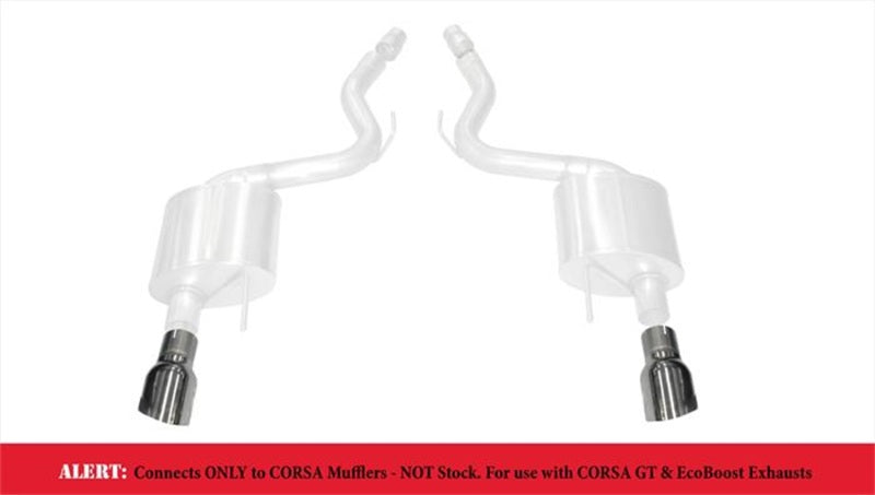 Corsa 2015-2025 Ford Mustang GT 3.0in Inlet / 4.5in Outlet Polished Tip Kit (For Corsa Exhaust Only) Corsa 2015-2025 Ford Mustang GT 3.0in Inlet / 4.5in Outlet Polished Tip Kit (For Corsa Exhaust Only)