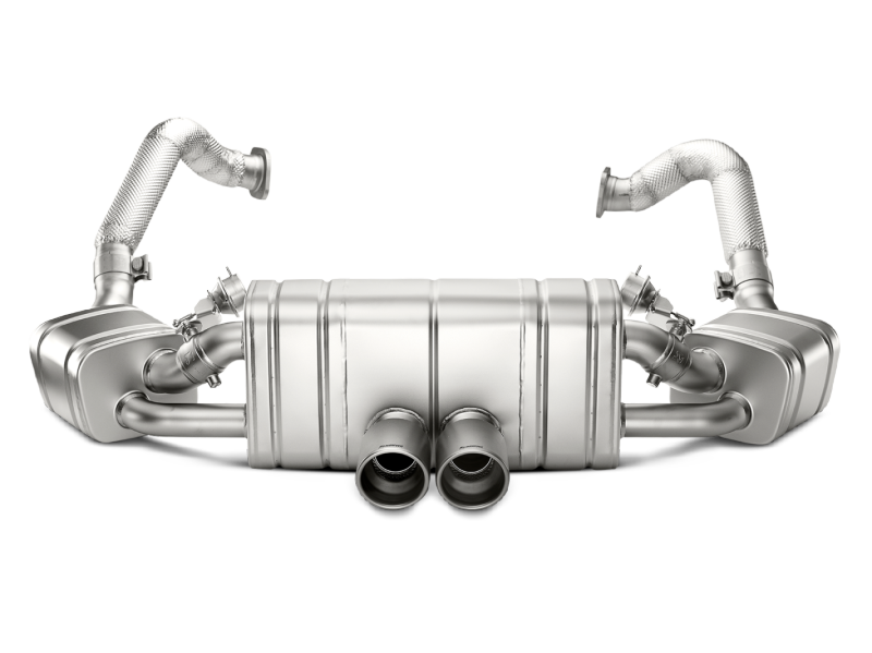 Akrapovic 12-15 Porsche Boxster (981) Slip-On Line (Titanium) w/ Titanium Tips Akrapovic 12-15 Porsche Boxster (981) Slip-On Line (Titanium) w/ Titanium Tips