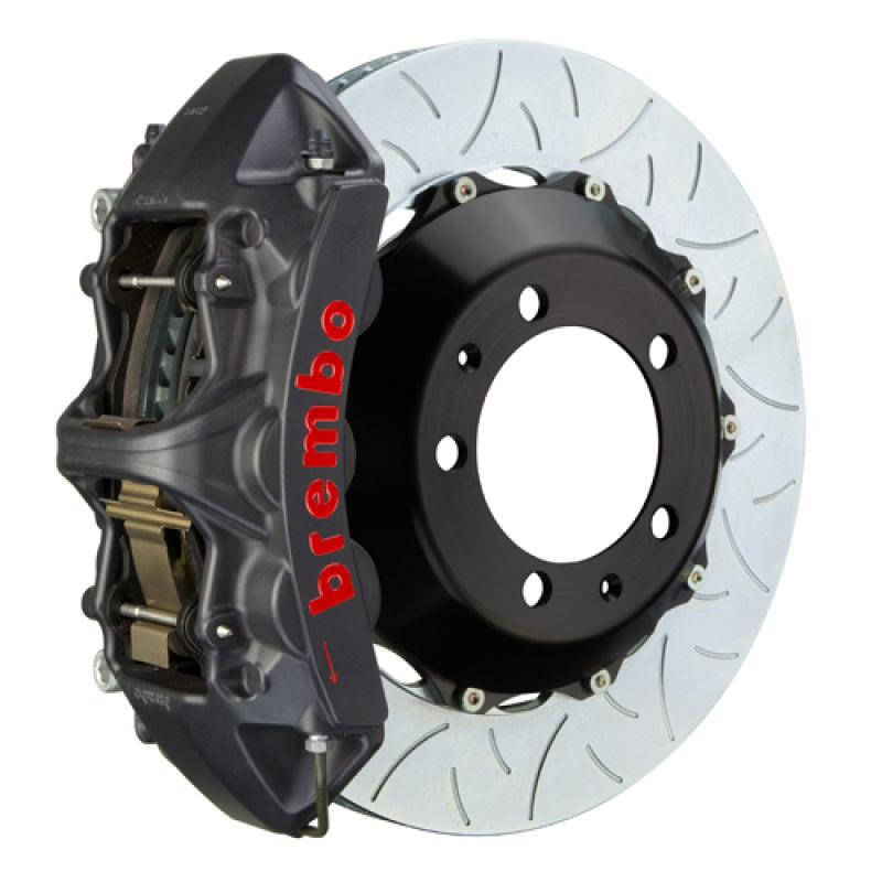 Brembo 08-14 WRX/15-21 WRX Front GTS BBK 6 Piston Cast 355x32 2pc Rotor Slotted Type3-Black HA Brembo 08-14 WRX/15-21 WRX Front GTS BBK 6 Piston Cast 355x32 2pc Rotor Slotted Type3-Black HA