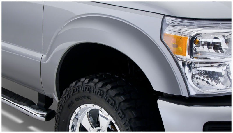 Bushwacker 11-16 Ford F-350 Super Duty Styleside Extend-A-Fender Style Flares 4pc - Black Bushwacker 11-16 Ford F-350 Super Duty Styleside Extend-A-Fender Style Flares 4pc - Black