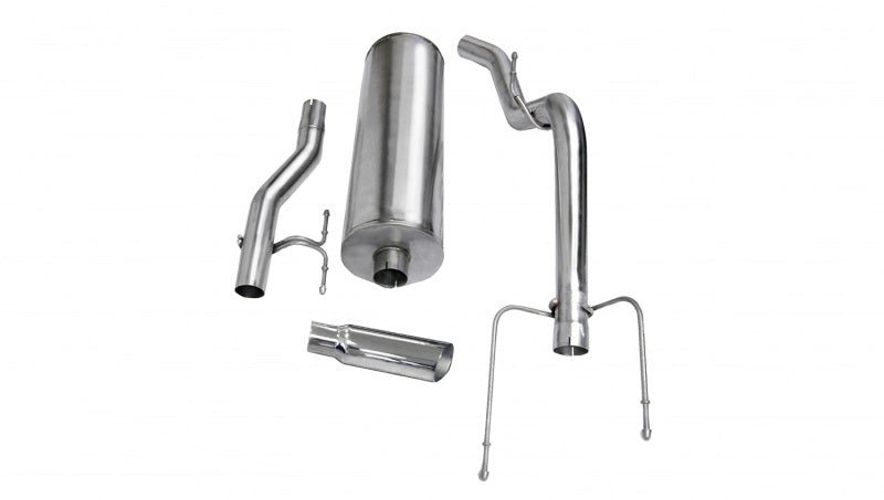 Corsa/dB 03 -03 Dodge Ram Reg. Cab/Short Bed 1500 5.7L V8 Polished Sport Cat-Back Exhaust Corsa/dB 03 -03 Dodge Ram Reg. Cab/Short Bed 1500 5.7L V8 Polished Sport Cat-Back Exhaust