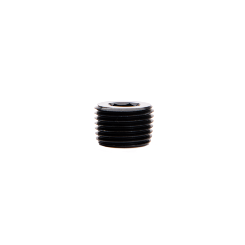 Fleece Performance Universal 3/4in NPT Hex Socket Plug - Black Fleece Performance Universal 3/4in NPT Hex Socket Plug - Black