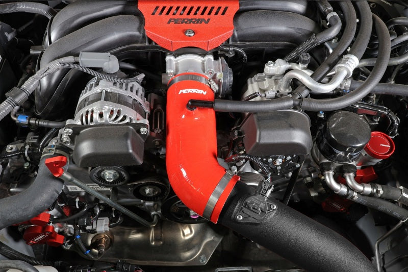 PERRIN 22-25 Subaru BRZ / Toyota GR86 Inlet Hose - Red PERRIN 22-25 Subaru BRZ / Toyota GR86 Inlet Hose - Red