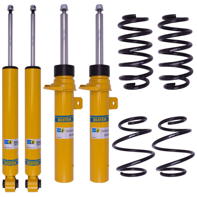 Bilstein B12 (Pro-Kit) 14-16 Mini Cooper S L4 2.0L Front and Rear Suspension Kit Bilstein B12 (Pro-Kit) 14-16 Mini Cooper S L4 2.0L Front and Rear Suspension Kit