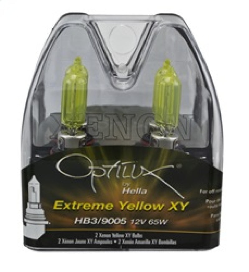 Hella Optilux HB3 9005 12V/65W XY Xenon Yellow Bulb Hella Optilux HB3 9005 12V/65W XY Xenon Yellow Bulb