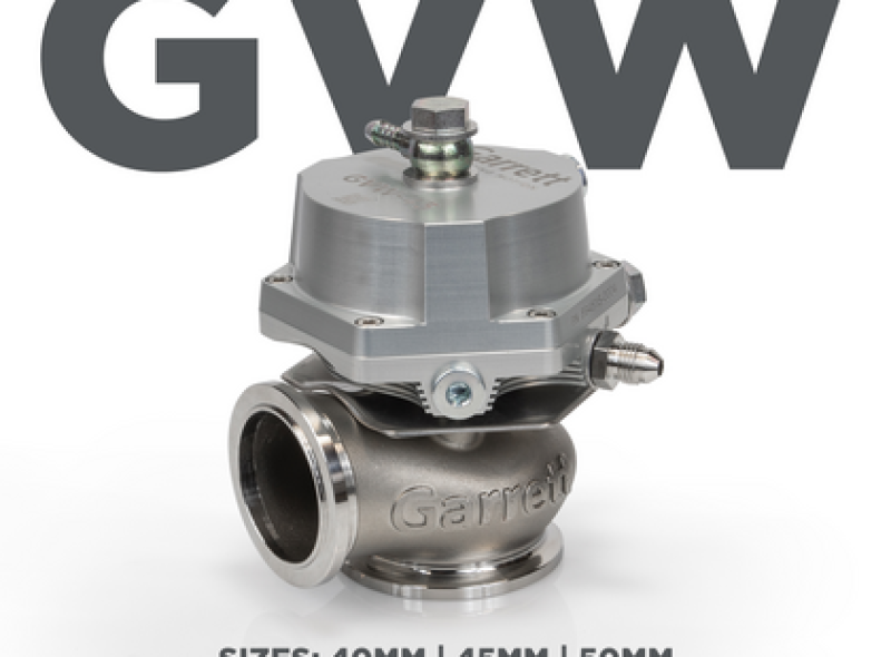 Garrett GVW-40 40mm Wastegate Kit - Silver Garrett GVW-40 40mm Wastegate Kit - Silver