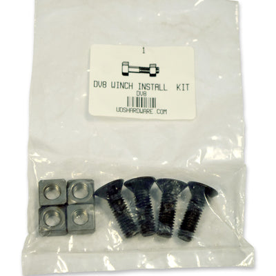 DV8 Offroad Winch Mounting Kit for DV8 12K Winches Used w/ Winch Plates