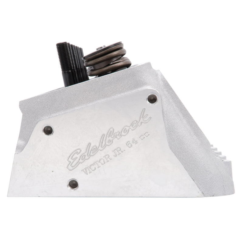 Edelbrock Single Victor Jr 64cc Head SBC Solid Roller Cams Edelbrock Single Victor Jr 64cc Head SBC Solid Roller Cams