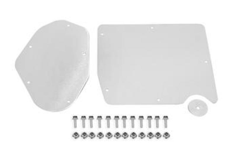 BMR 15-20 Ford Mustang A/C & Heater Delete Panel (Aluminum) - Bare BMR 15-20 Ford Mustang A/C & Heater Delete Panel (Aluminum) - Bare