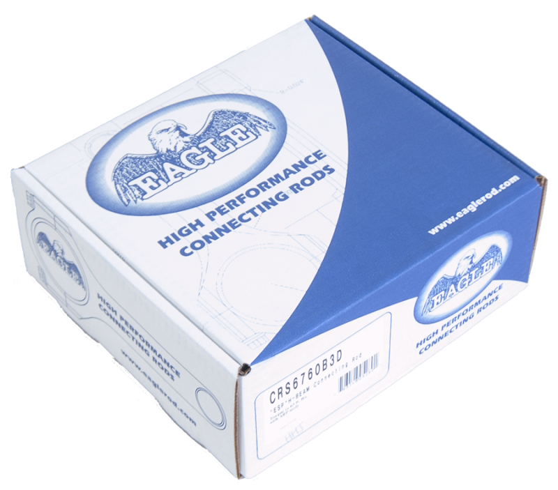 Eagle 66-78 Chrysler / Plymouth Mobar Big Block RB Connecting Rods (Set of 8) - 6.760in Rod Length Eagle 66-78 Chrysler / Plymouth Mobar Big Block RB Connecting Rods (Set of 8) - 6.760in Rod Length