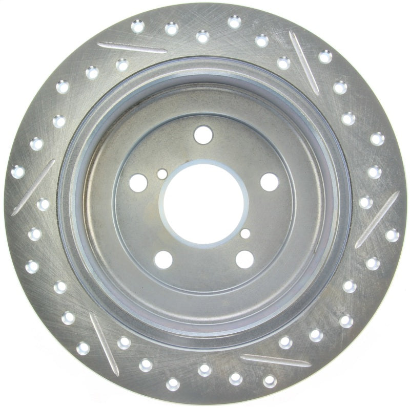 StopTech Select Sport 98-08 Subaru Forester Slotted and Drilled Right Rear Rotor StopTech Select Sport 98-08 Subaru Forester Slotted and Drilled Right Rear Rotor