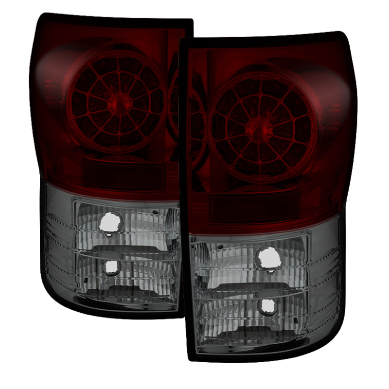 Spyder Toyota Tundra 07-13 LED Tail lights Red Smoke ALT-YD-TTU07-LED-RS Spyder Toyota Tundra 07-13 LED Tail lights Red Smoke ALT-YD-TTU07-LED-RS