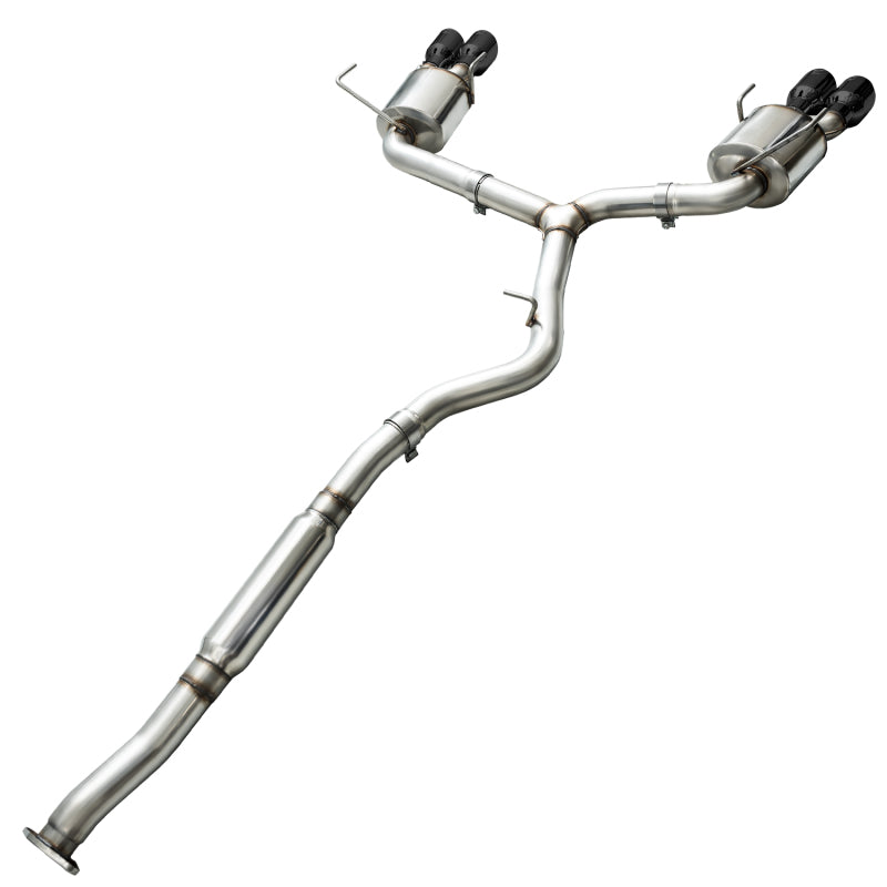 AWE Tuning 2015+ Subaru WRX VA Sedan Touring Edition Exhaust - Diamond Black Tips (102mm) AWE Tuning 2015+ Subaru WRX VA Sedan Touring Edition Exhaust - Diamond Black Tips (102mm)