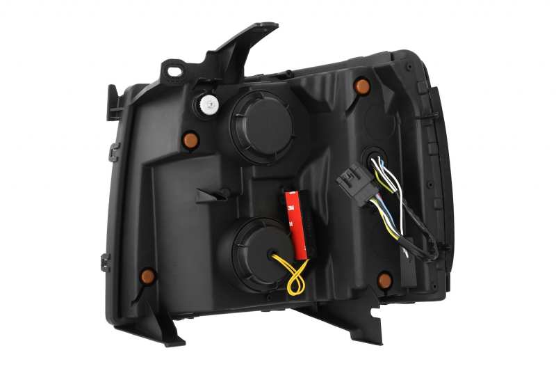 AlphaRex 07-13 Chevy 1500HD(NewBody) NOVA LED Proj Headlight Plank Sty Glos Blk w/Activ Lite/Seq Sig AlphaRex 07-13 Chevy 1500HD(NewBody) NOVA LED Proj Headlight Plank Sty Glos Blk w/Activ Lite/Seq Sig