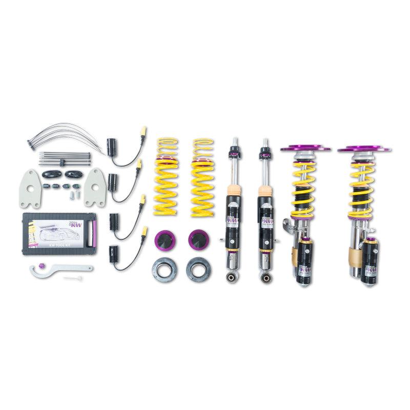 KW Coilover Kit V4 2015 BMW M3 (F80) / M4 (F82) w/ Electronic Suspension KW Coilover Kit V4 2015 BMW M3 (F80) / M4 (F82) w/ Electronic Suspension