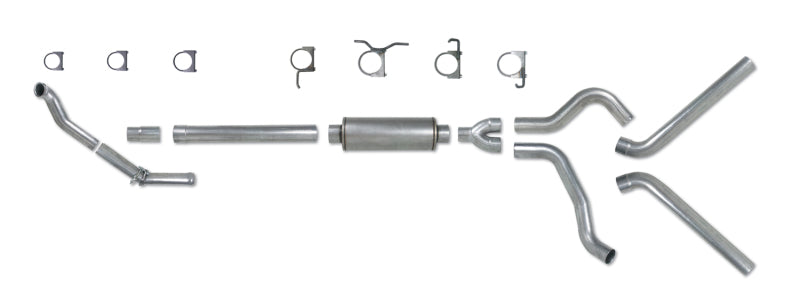 Diamond Eye KIT 4in TB DUAL SS: 94-97 FORD 7.3L F250/F350 PWRSTROKE NFS W/ CARB EQUIV STDS Diamond Eye KIT 4in TB DUAL SS: 94-97 FORD 7.3L F250/F350 PWRSTROKE NFS W/ CARB EQUIV STDS