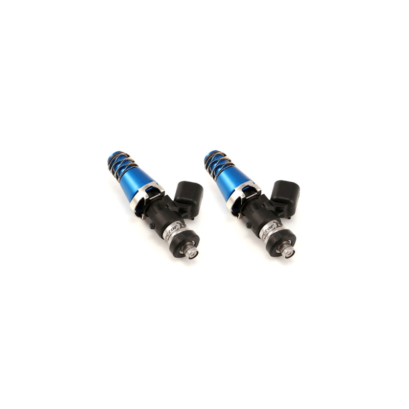 Injector Dynamics 1340cc Injectors - 60mm Length - 11mm Blue Top - Denso Lower Cushion (Set of 2) Injector Dynamics 1340cc Injectors - 60mm Length - 11mm Blue Top - Denso Lower Cushion (Set of 2)