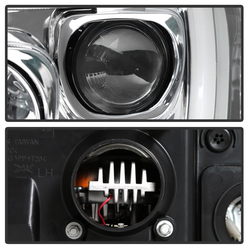 Spyder Platinum Ford F250/350/450 05-07 High-Power LED Module Proj. Headlights-Chrome (PRO-YD-FS05V2 Spyder Platinum Ford F250/350/450 05-07 High-Power LED Module Proj. Headlights-Chrome (PRO-YD-FS05V2