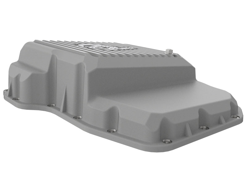 aFe Transmission Pan Raw w/ Machined Fins 13-19 Dodge Diesel Trucks L6-6.7L (td) aFe Transmission Pan Raw w/ Machined Fins 13-19 Dodge Diesel Trucks L6-6.7L (td)