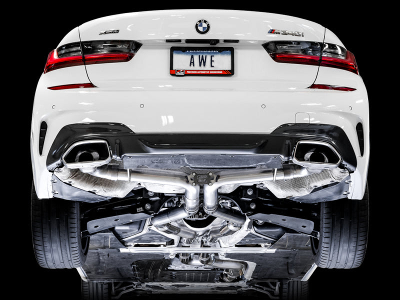 AWE Tuning 2019+ BMW M340i (G20) Track Edition Exhaust (Use OE Tips) AWE Tuning 2019+ BMW M340i (G20) Track Edition Exhaust (Use OE Tips)