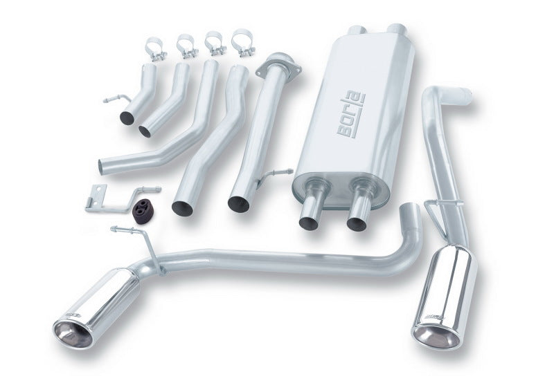 Borla 03-06 Hummer H2 6.0L 8cyl SS Catback Exhaust Borla 03-06 Hummer H2 6.0L 8cyl SS Catback Exhaust
