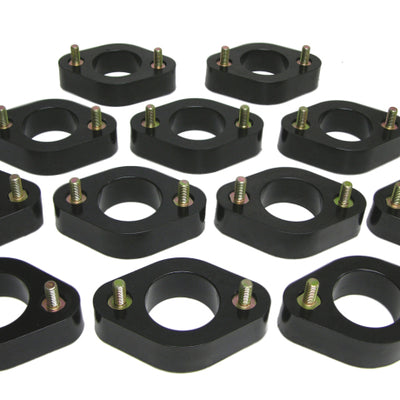 Prothane 07+ Jeep Wrangler JK Body Spacer Kit - 1in Lift - Black