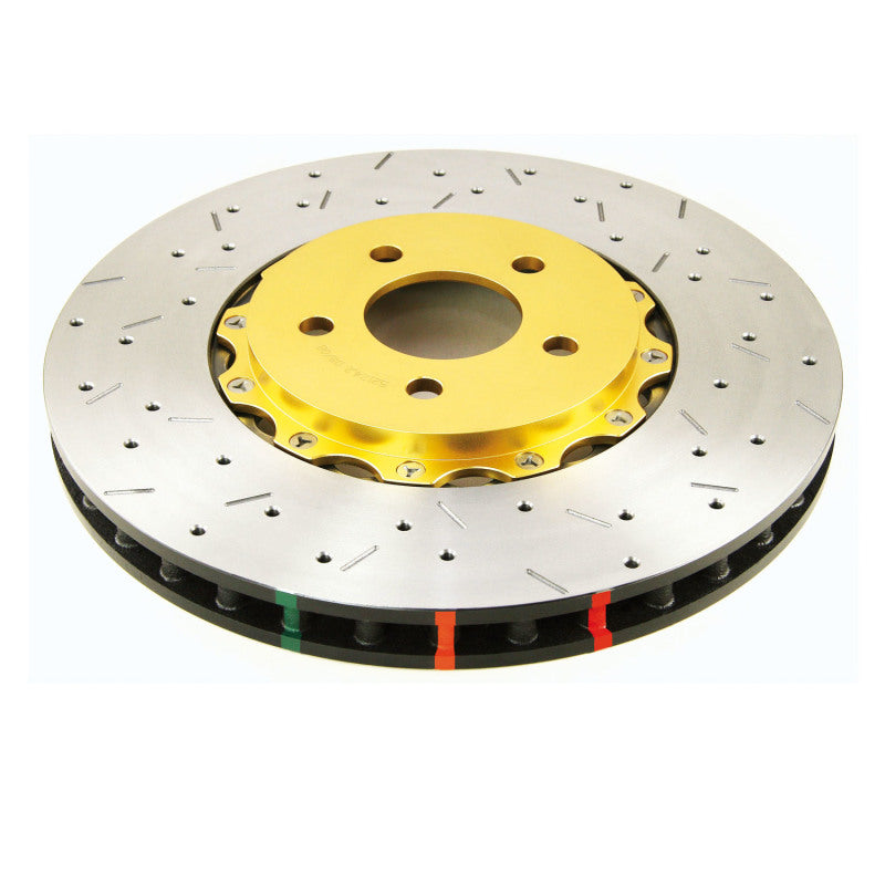 DBA 03-07 350Z / 03-04 G35 w/ Brembo Front Drilled & Slotted 5000 Series 2 Piece Rotor Assembled w/ DBA 03-07 350Z / 03-04 G35 w/ Brembo Front Drilled & Slotted 5000 Series 2 Piece Rotor Assembled w/
