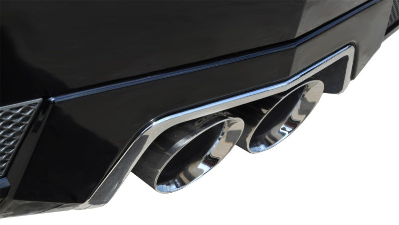 Corsa 2011-2015 Cadillac CTS Coupe V 6.2L V8 Polished Sport Axle-Back Exhaust Corsa 2011-2015 Cadillac CTS Coupe V 6.2L V8 Polished Sport Axle-Back Exhaust