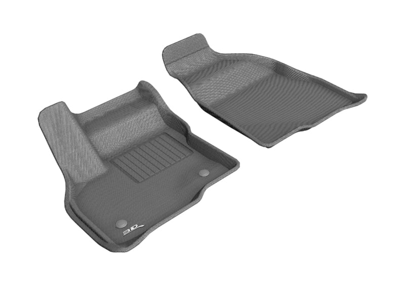 3D MAXpider 2017-2020 Chevrolet Bolt Ev Kagu 1st Row Floormat - Gray 3D MAXpider 2017-2020 Chevrolet Bolt Ev Kagu 1st Row Floormat - Gray