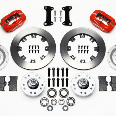 Wilwood Forged Dynalite Front Kit 12.19in Red 82-92 Camaro//Firebird