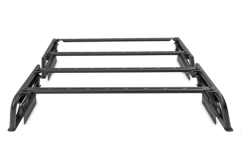 DV8 Offroad 07-23 Toyota Tundra / 09-23 Ford F150 Raptor MTO Series Bed Rack -  2pc Adj. DV8 Offroad 07-23 Toyota Tundra / 09-23 Ford F150 Raptor MTO Series Bed Rack -  2pc Adj.