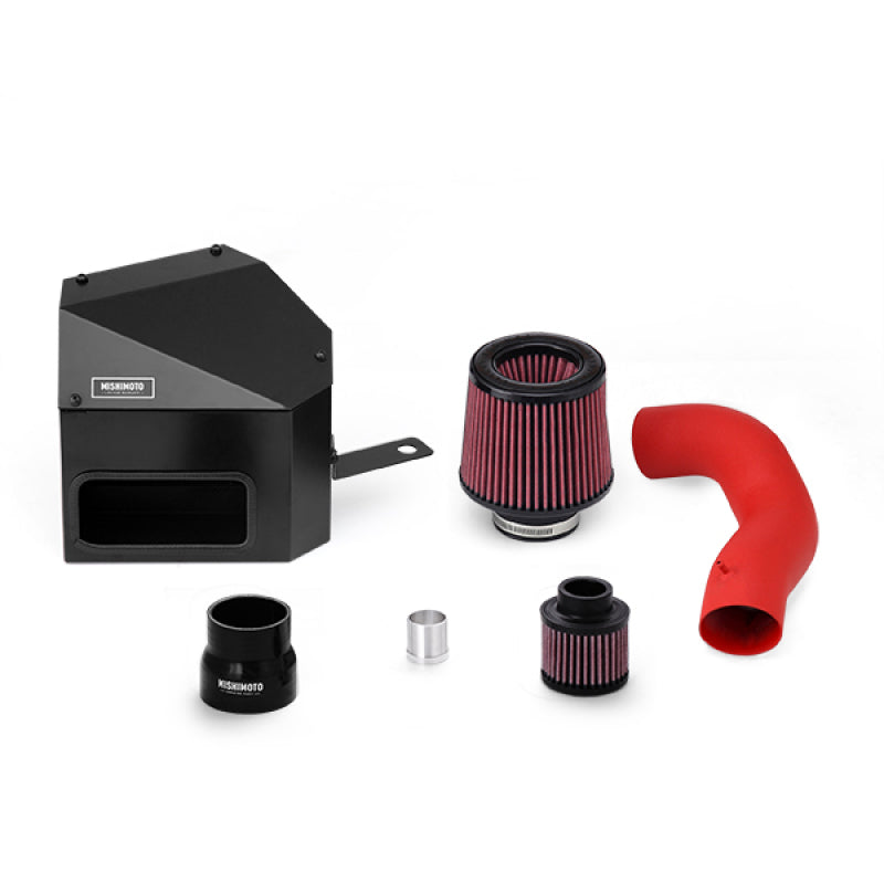 Mishimoto 15-16 VW Golf/GTI 1.8L/2.0L Performance Air Intake Kit - Wrinkle Red Mishimoto 15-16 VW Golf/GTI 1.8L/2.0L Performance Air Intake Kit - Wrinkle Red