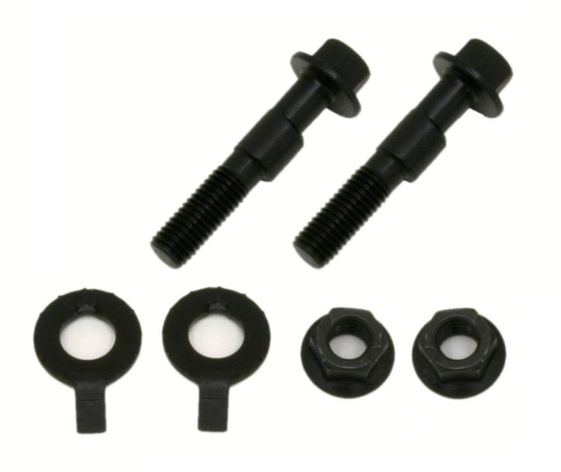 BMR 05-14 S197 Mustang Front Camber Bolts (2 Degree Offset) - Black BMR 05-14 S197 Mustang Front Camber Bolts (2 Degree Offset) - Black