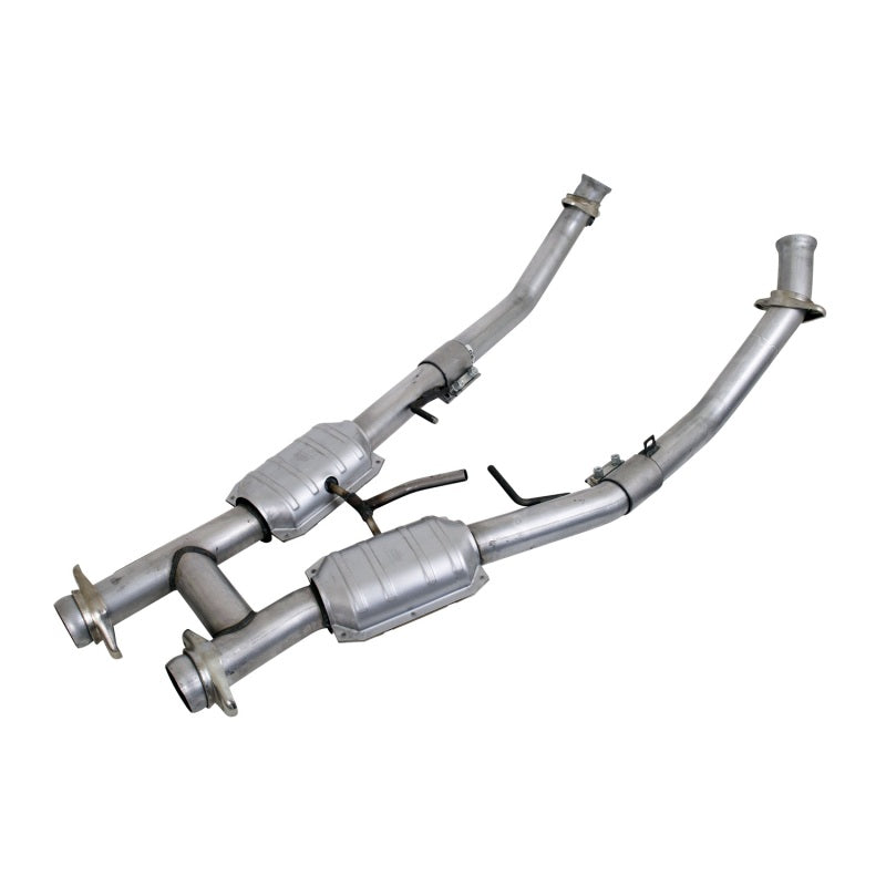BBK 94-95 Mustang 5.0 High Flow H Pipe With Catalytic Converters - 2-1/2 BBK 94-95 Mustang 5.0 High Flow H Pipe With Catalytic Converters - 2-1/2