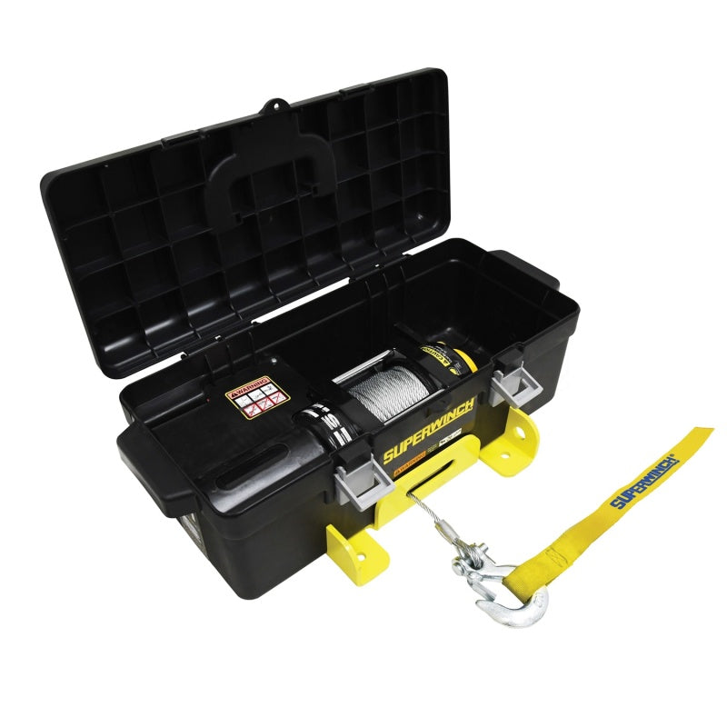 Superwinch 4000 LBS 12V DC 3/16in x 50ft Steel Rope Winch2Go Steel Rope Superwinch 4000 LBS 12V DC 3/16in x 50ft Steel Rope Winch2Go Steel Rope