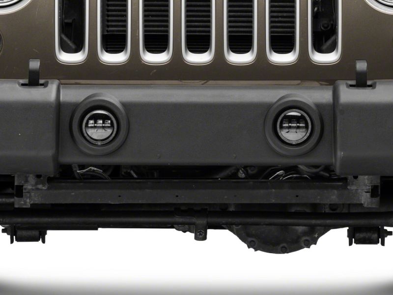 Raxiom 07-18 Jeep Wrangler JK Axial Series 4-In LED Fog Lights w/ RGB Halo Raxiom 07-18 Jeep Wrangler JK Axial Series 4-In LED Fog Lights w/ RGB Halo