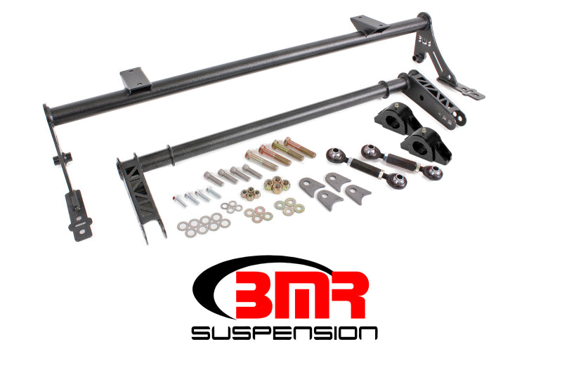 BMR 05-14 S197 Mustang Rear Bolt-On Hollow 35mm Xtreme Anti-Roll Bar Kit (Delrin) - Black Hammertone BMR 05-14 S197 Mustang Rear Bolt-On Hollow 35mm Xtreme Anti-Roll Bar Kit (Delrin) - Black Hammertone