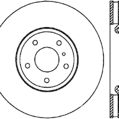 StopTech Drilled Sport Brake Rotor
