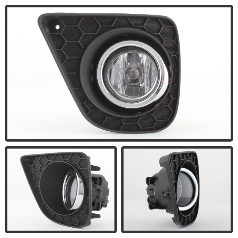 Spyder Honda Accord 2013-2015 2Dr OEM Fog Lights W/Switch- Clear FL-HA2013-2D-C Spyder Honda Accord 2013-2015 2Dr OEM Fog Lights W/Switch- Clear FL-HA2013-2D-C