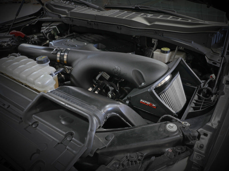 aFe Rapid Induction Cold Air Intake System w/Pro DRY S Filter 2021+ Ford F-150 V6-3.5L (tt) aFe Rapid Induction Cold Air Intake System w/Pro DRY S Filter 2021+ Ford F-150 V6-3.5L (tt)