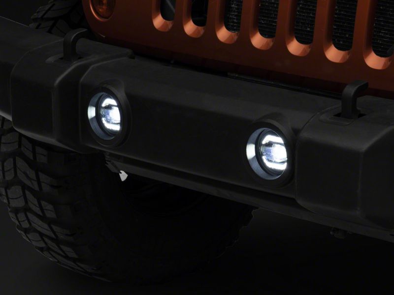 Raxiom 10-23 Jeep Wrangler JK & JL Axial Series LED DRL Fog Lights Raxiom 10-23 Jeep Wrangler JK & JL Axial Series LED DRL Fog Lights