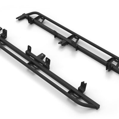N-Fab Trail Slider Steps 2022 Nissan Frontier CC (All Beds) Gas SRW - Cab Length - Textured Black