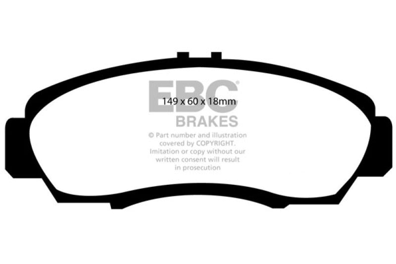 EBC Brakes Bluestuff Street and Track Day Brake Pads EBC Brakes Bluestuff Street and Track Day Brake Pads