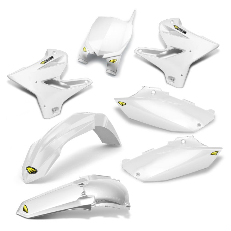 Cycra 05-14 Yamaha YZ125 Powerflow Body Kit - White Cycra 05-14 Yamaha YZ125 Powerflow Body Kit - White