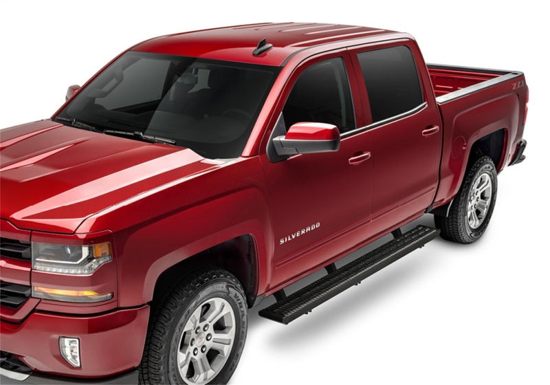 N-Fab Growler Fleet 2019 Chevy/GMC 1500 Crew Cab - Cab Length - Tex. Black - 7in N-Fab Growler Fleet 2019 Chevy/GMC 1500 Crew Cab - Cab Length - Tex. Black - 7in
