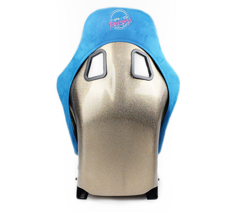 NRG FRP Bucket Seat ULTRA Edition - Medium (Blue Alcantara/Pearlized Back) NRG FRP Bucket Seat ULTRA Edition - Medium (Blue Alcantara/Pearlized Back)