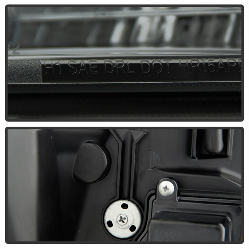 Spyder 07-14 Chevy Suburban/1500/2500/Tahoe V2 Projector Headlights Smoke PRO-YD-CSUB07V2-DRL-SM Spyder 07-14 Chevy Suburban/1500/2500/Tahoe V2 Projector Headlights Smoke PRO-YD-CSUB07V2-DRL-SM