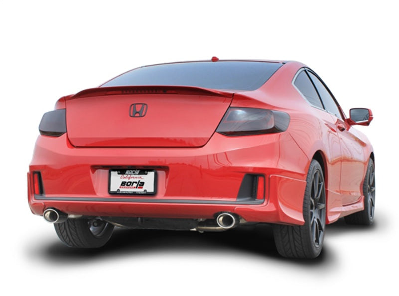 Borla 13-15 Honda Accord Coupe 3.5L FWD SS Rear Section Single Split Rear Exit Touring Exhaust Borla 13-15 Honda Accord Coupe 3.5L FWD SS Rear Section Single Split Rear Exit Touring Exhaust