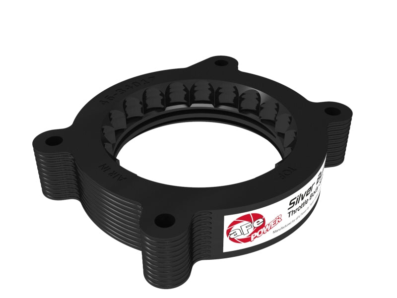 aFe 2020 Vette C8 Silver Bullet Aluminum Throttle Body Spacer / Works With Factory Intake Only - Blk aFe 2020 Vette C8 Silver Bullet Aluminum Throttle Body Spacer / Works With Factory Intake Only - Blk